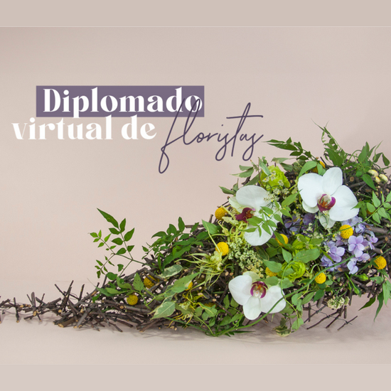 Diplomado Virtual de Floristas Profesionales abril 2024